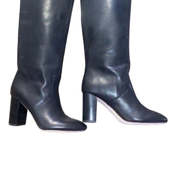 NWOT Loeffler Randall Goldy Tall Black Boot Size 6 - Picture 9 of 14